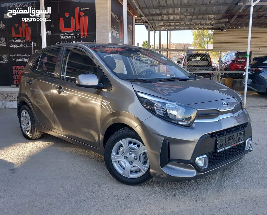 كيا بيكانتو موديل 2021 بدفعة اولى 500 دينار  على الهوية فقط