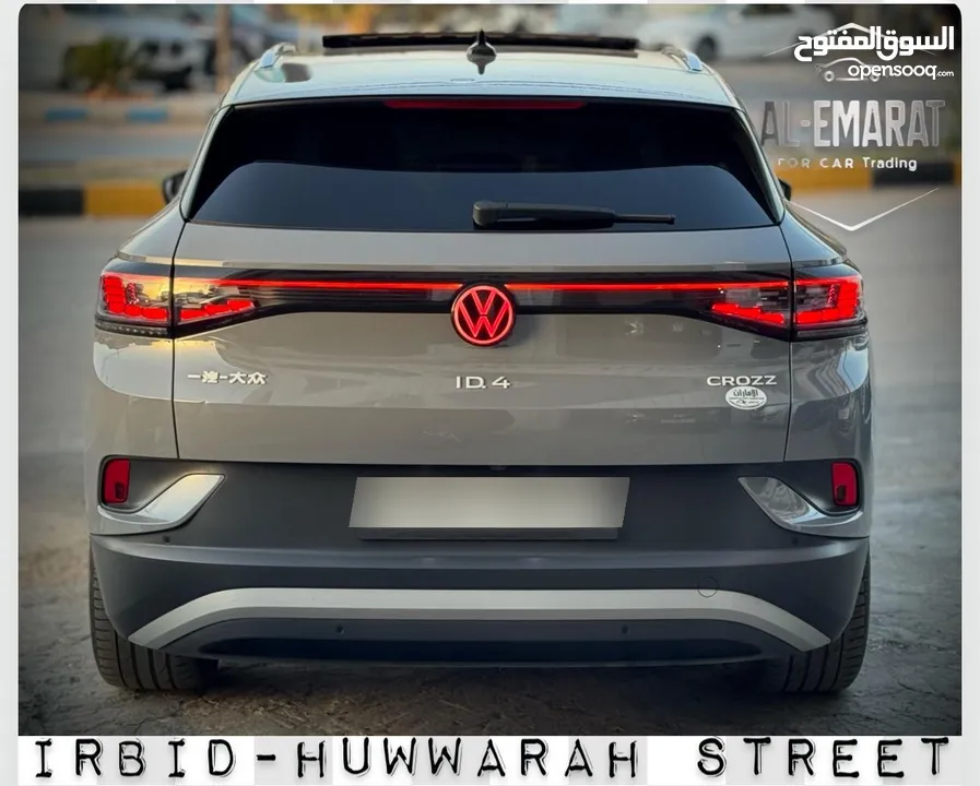 فولكسفاجن ID.4 CROZE PRO 2022 بحالة الزيرو جمرك اليووووم اعلى صنف للبيع وبسعر مغررررييي