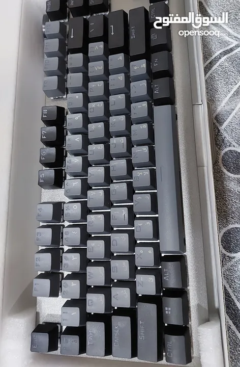 كيبورد Gaming full RGB جديد للبيع بسعر مميز.
