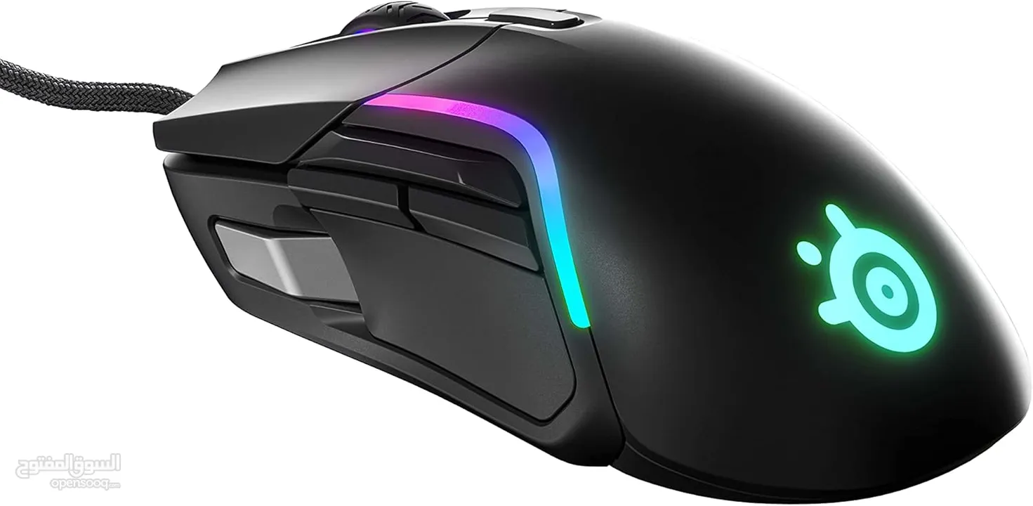 SteelSeries Rival 5 Gaming Mouse with PrismSync RGB الافضل في العالم ستيل سيريس RIVAL 5 جديد مكفول