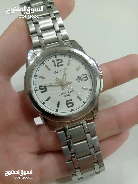 ساعة يد Casio رجالية، أنيقة جدّا للمناسبات، أحلى هدية للعيد، التفاصيل بالوصف --->