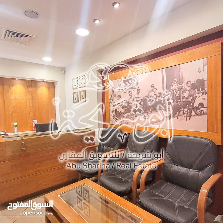 مكتب فاخر بالصويفية مجهز بالكامل للبيع او للايجار من المالك مباشرة