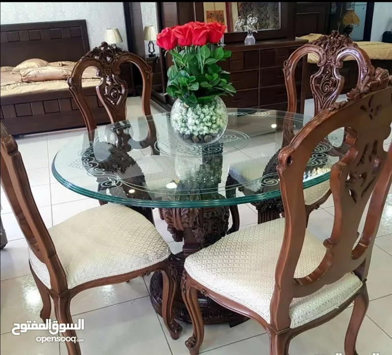 طاولة سفرة 6كراسي