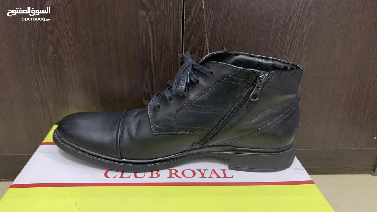black formal shoes (used 2 times)