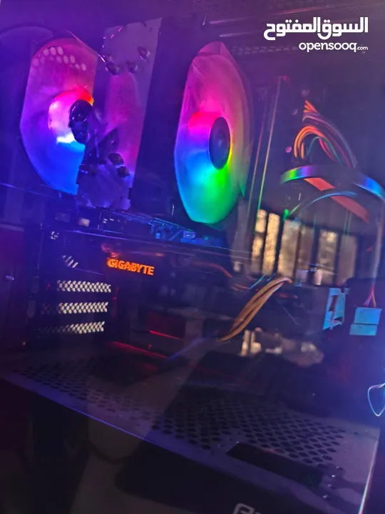 معالج Intel Core i5 9400f   ذاكرة 16GB RAM لأداء    تخزين   SSD 500GB للسرعه     كرت شاشة
