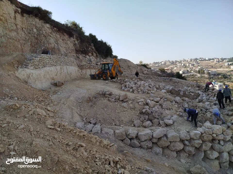 تملك قطعة أرض مميزه اطلالة جميلة في اجمل مناطق دورا مكلة على الخليل