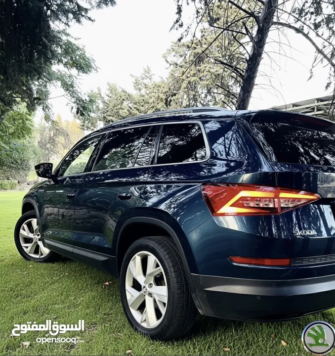 سكودا كودياك 2017 مفلل مع بانوراما ودفع رباعي ترخيص وتامين شامل ساري للبيع او البدل