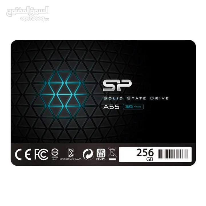 Silicon Power 256GB SSD 3D NAND SATA III 2.5 اس اس دي هارد ديسك سيليكون بور حجم 256