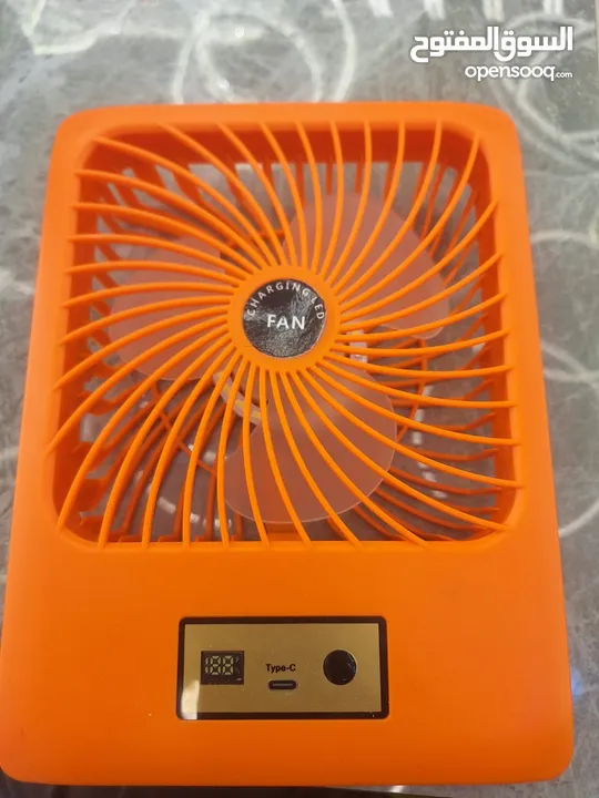 chargeable fan / benefits number inbox,