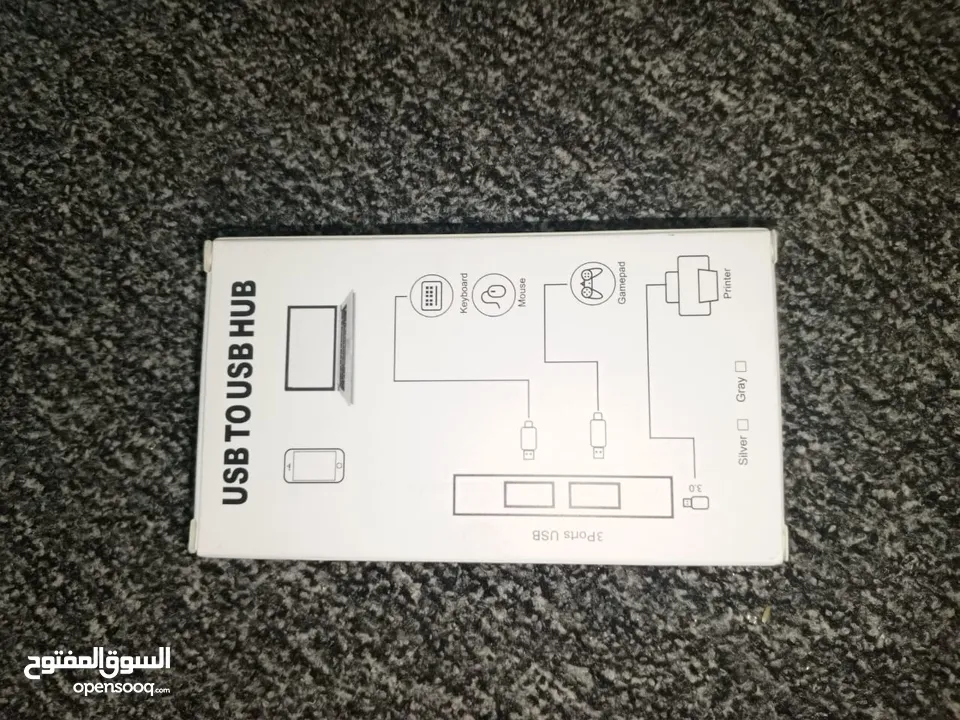 كت العاب للهاتف كامل (كيبورد+ماوس+ماوس باد+usb hub+ستاند) كت كامل للهاتف والتابلت تقدر تشتري شغلة