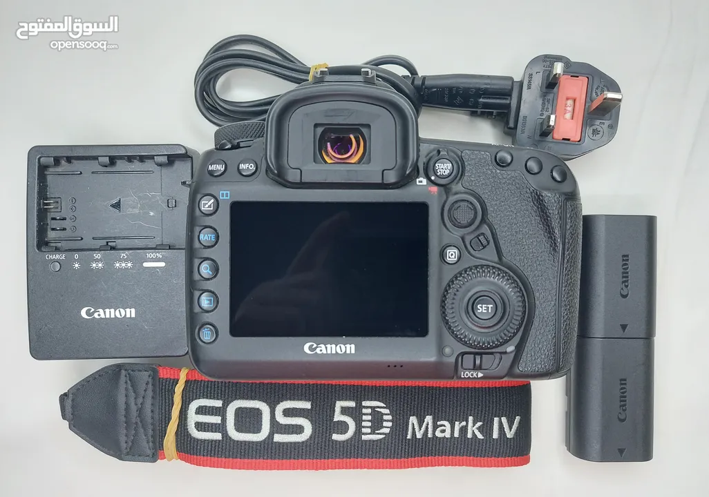 للبيع كامير canon 5d mark 4 -عداد الشتر 27 الف. -الكاميرا وكالة نظيفة جدا استخدام شخصي. (شنتة+بطارية