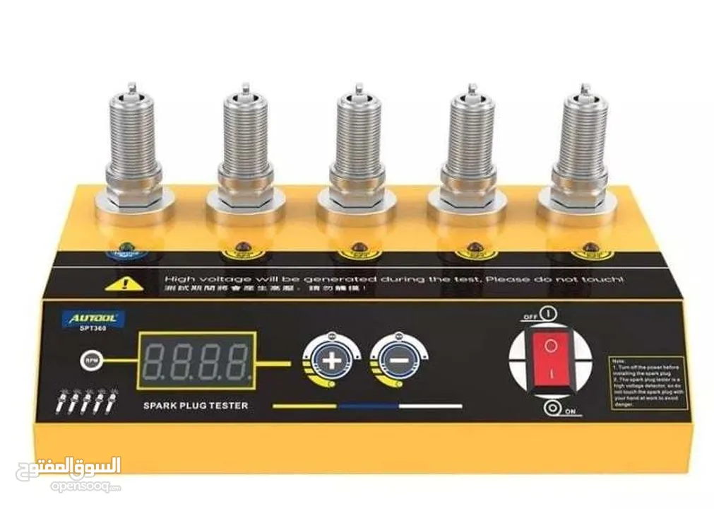 يتوفر لدينا #Spark_Plug_Tester  **جهاز فحص بواجي  * يحتوي على تكنولوجيا عالية