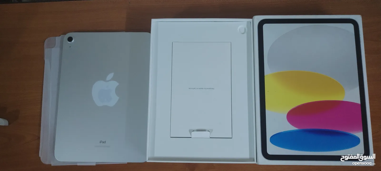 ايباد الجيل العاشر iPad(10 Wi-Fi 64GB  كفالة 2025/09/21 بطارية 100 مشحون 55 مره