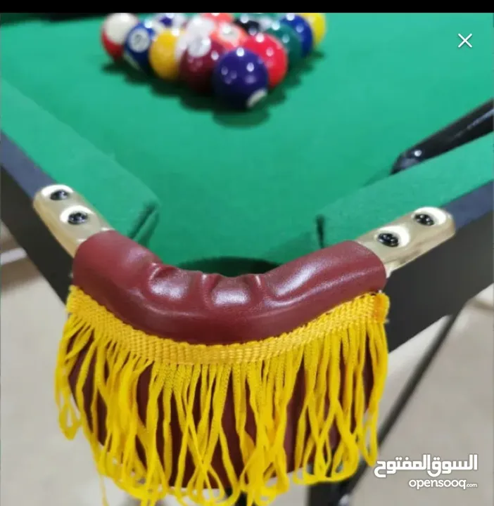 بلياردو بقواعد معدنية حجم 4قدم بسعر خاص وحصري