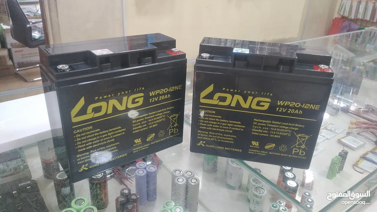 بطاريات كراسي كهربائية Gel Batteries تاريخ جديد 2024