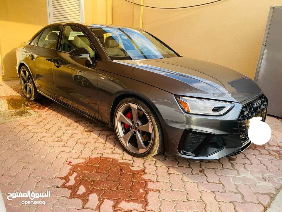 2024,   Audi A4, sline, QUATTR   أيرباك الوكالة     بحالة الوكالة