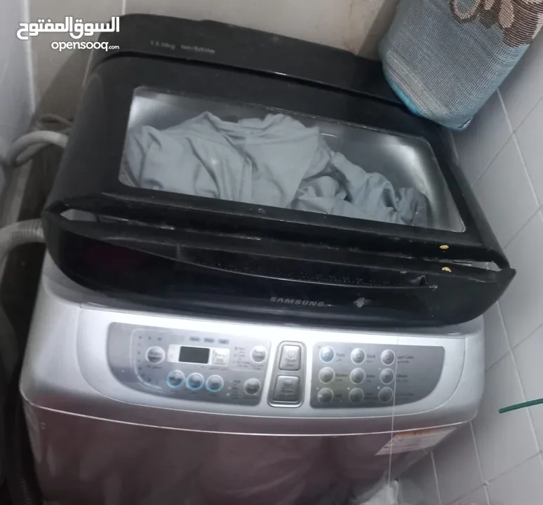 غساله سامسونج 13 كيلو للبيع بحالة الوكاله للبيع بلجبيهه بطلوع البلديه سبب البيع عدم توفير مياه