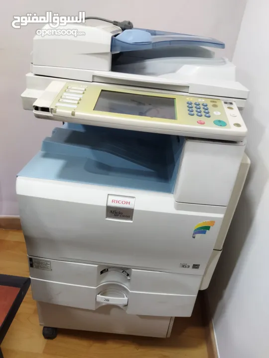 طابعة ريكو Ricoh 2550 مستعملة بحاجة إلى صيانة وبحالة جيدة