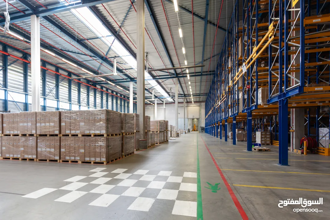 للايجار قسيمة ( مخزن ) بالعارضية مساحة 2500 متر PRIME FOOD INDUSTRIAL PLOT FOR RENT