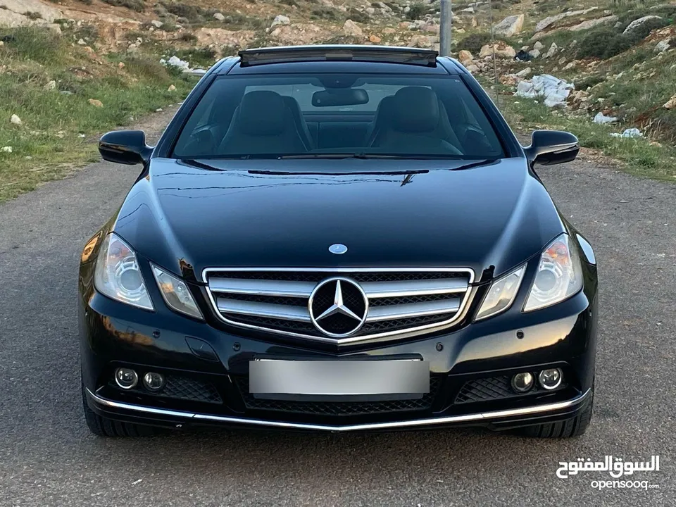 E250 مرسيدس 2010 لون اسود فحص كامل وارد غرغور مالك واحد بحاله الوكاله