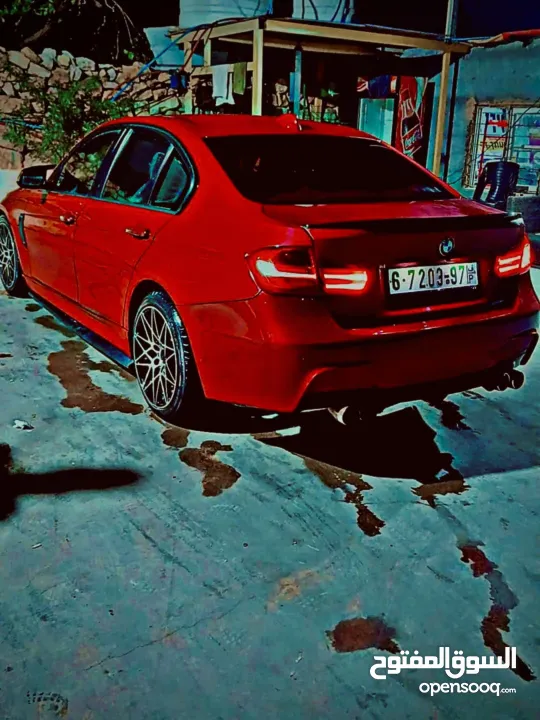 Bmw f30 320i  2013 kitm3 بي ام 320i عليها كت ام 3  2013