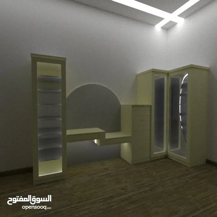 مهندس تصميم داخلي ديكور تجاري، اثاث منزلي. مطابخ