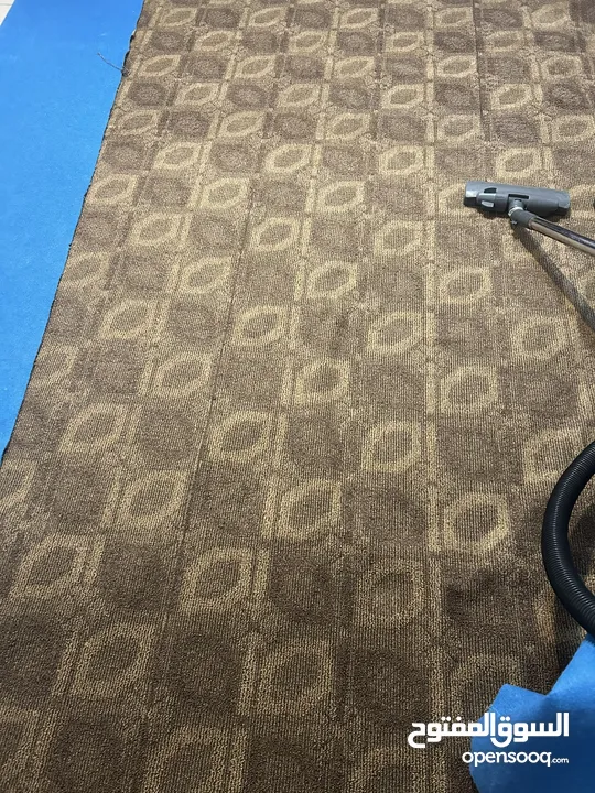 موكيتة بني مربعات وبيج للبيع 3*4