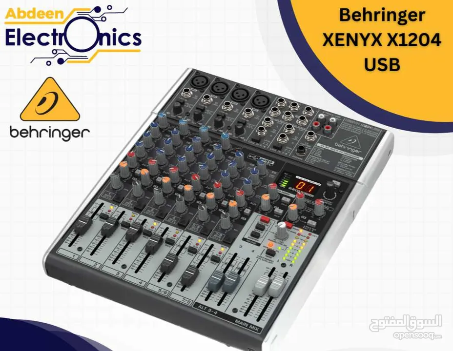 Behringer Xenyx 1204USB Mixer