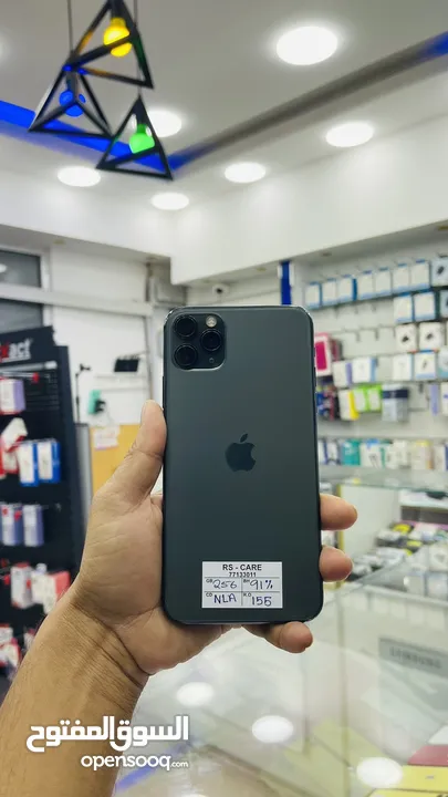 iPhone 11 Pro Max, 256gb Green Arabic