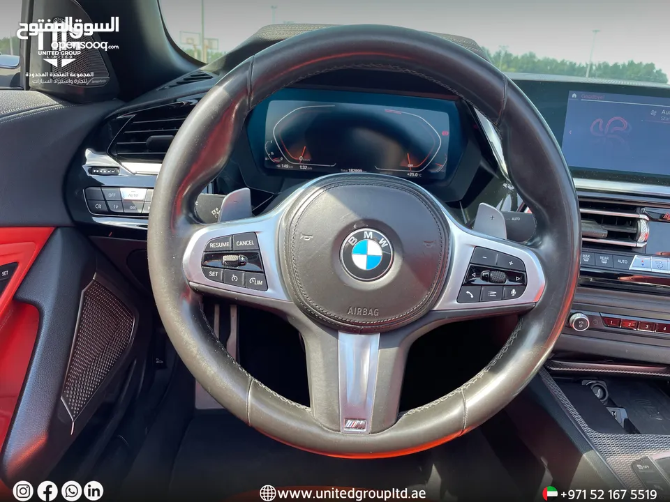 بي ام دبليو Z4 Sdrive30i 2.0L " 2020 " مواصفات خليجية