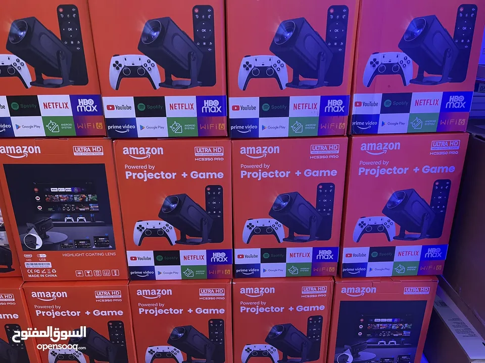 بروجكترات عرض والعاب 4k من امازون