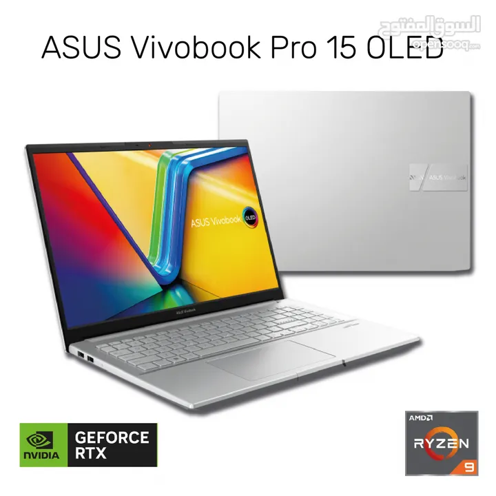 New Laptop ASUS Vivobook Pro 15 OLED AMD Ryzen 9 7940HS