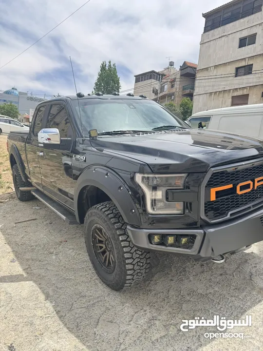 بكب Ford F150 Lariat بحالة ممتازة للبيع 4*4 ماتور 5000 cc نظام فصل سلندرات
