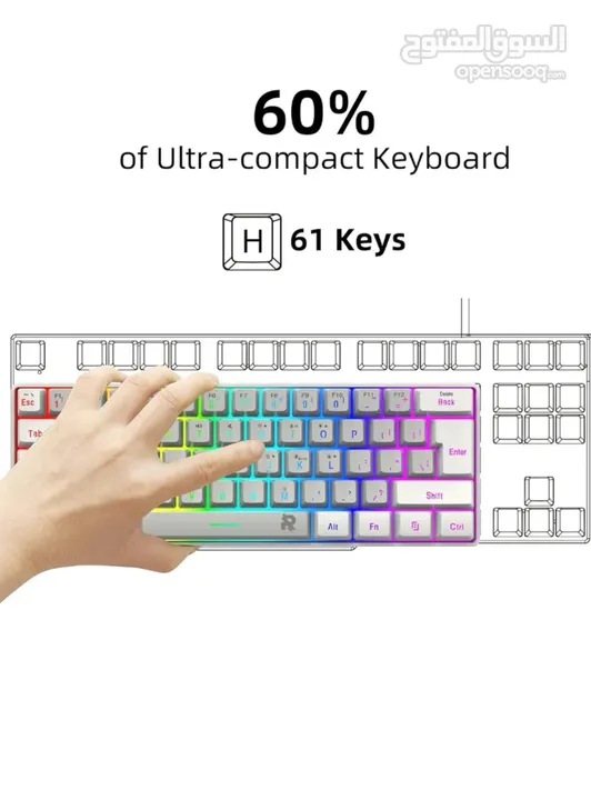 اسم الماركة Rock Pow 61 Keys