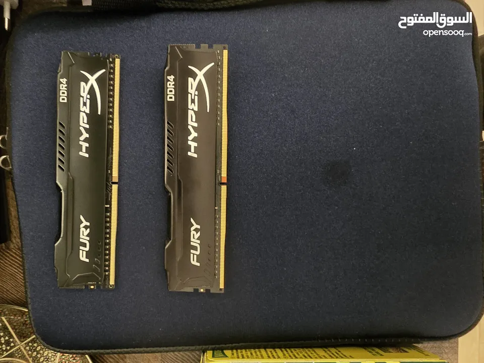 2x8 kit 16gb ram 2400mhz in excellent condition
