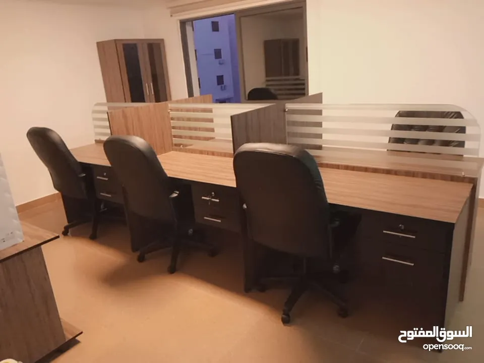 للبيع بارتيشن موظفين / مكاتب عمل بأفضل الأسعار