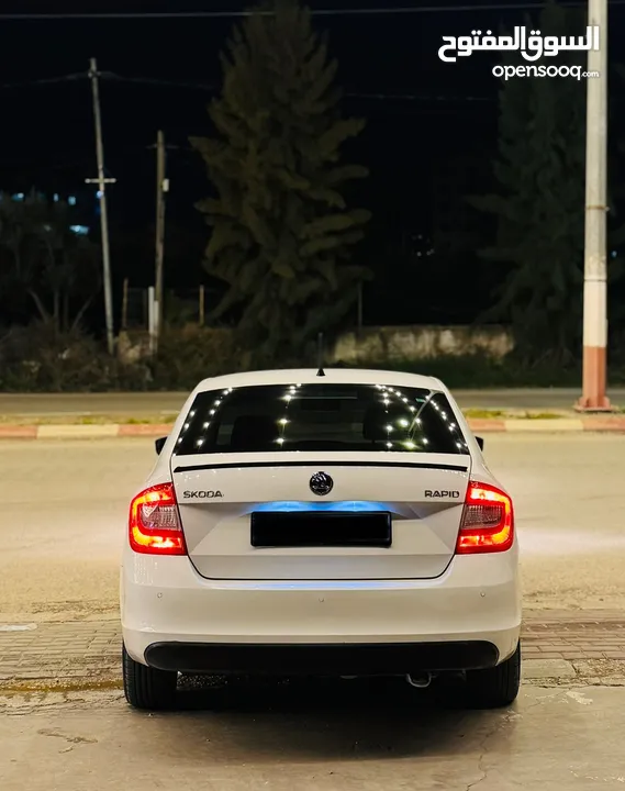 رابيد 2015 ديزل 1.6 جير عادي اصل برايفت سعر ممتاز و سيارة ممتازة