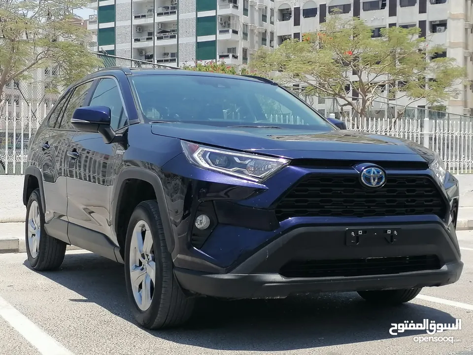 Toyota Rav4  Hybrid 2021 XLE Sunroof Full Option تويوتا رافور هايبرد فتحة سقف فل مواصفات