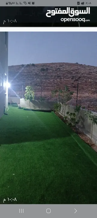 بيت مستقل للبيع في منطقه  بلعين  مساحه اللبيناء 170متر طابقين كل طابق 85متر الارض 500متر
