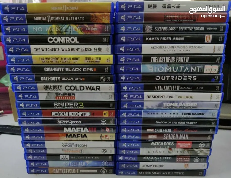 سيديات اللعاب بلايستيشن cd ps4