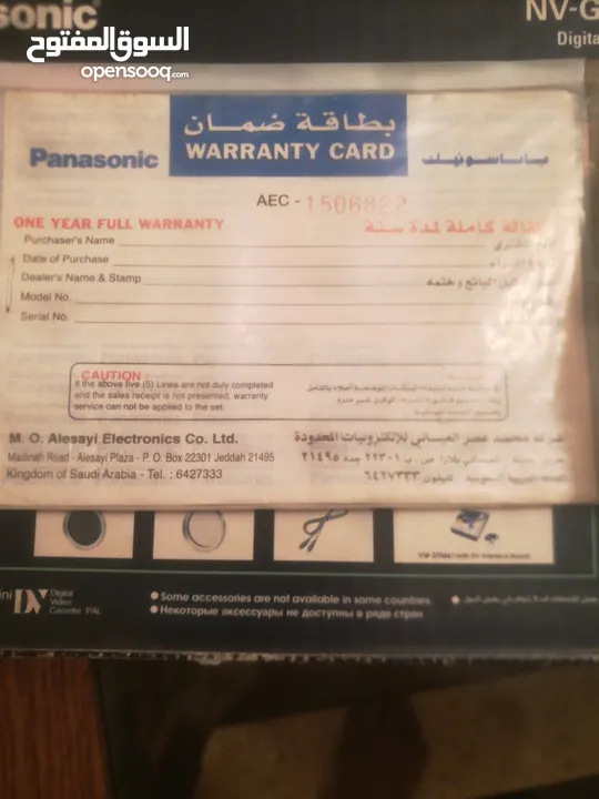 كاميرا فيديو ديجتال بناسونيك ياباني أصلي Panasonic  NV_GS11 DIGITAL VIDEO CAMERA