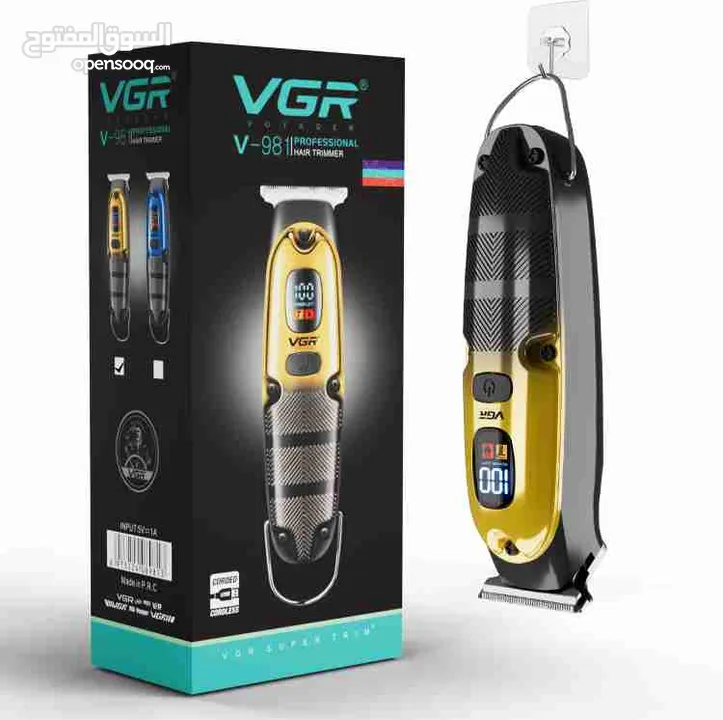 ماكينه الحلاقه الاحترافيه زيرو VGR V- 981 تيربو ماكنه حلاقه شعر راس حلاقة شعر راس لحيه دقن
