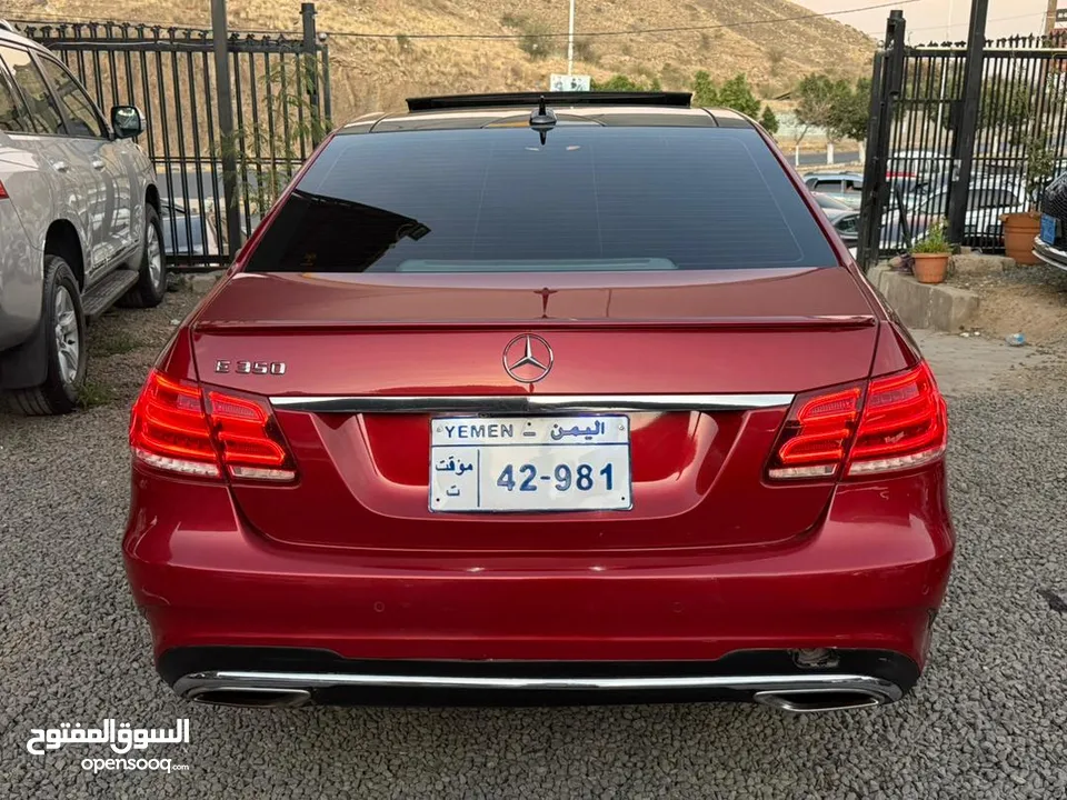 مرسديس AMG E350 موديل 2016 رقم واحد بظاعة زيرو من الاخر ممشى 60الف فخر الصناعة الالمانية