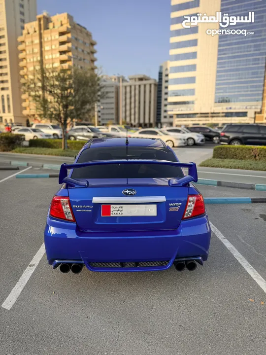 Urgent sale SUBARU WRX STI 2012 GCC SPEC MANUAL 400bhp Dubai