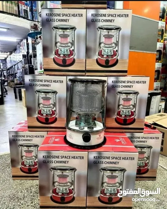 � صوبة الكاز الاقتصادية الأصلية من كريستلز – تدفئة مضمونة بأقل مصروف!