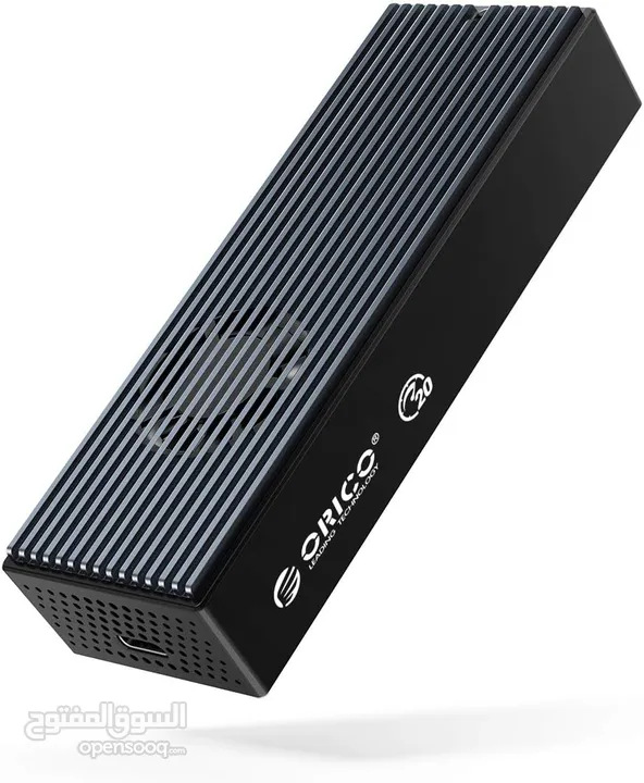محول M.2 NVMe SSD الى usb c مع معدل نقل USB3.2 بسرعة 20 جيجابت في الثانية المنيوم بالكامل وبافضل سعر