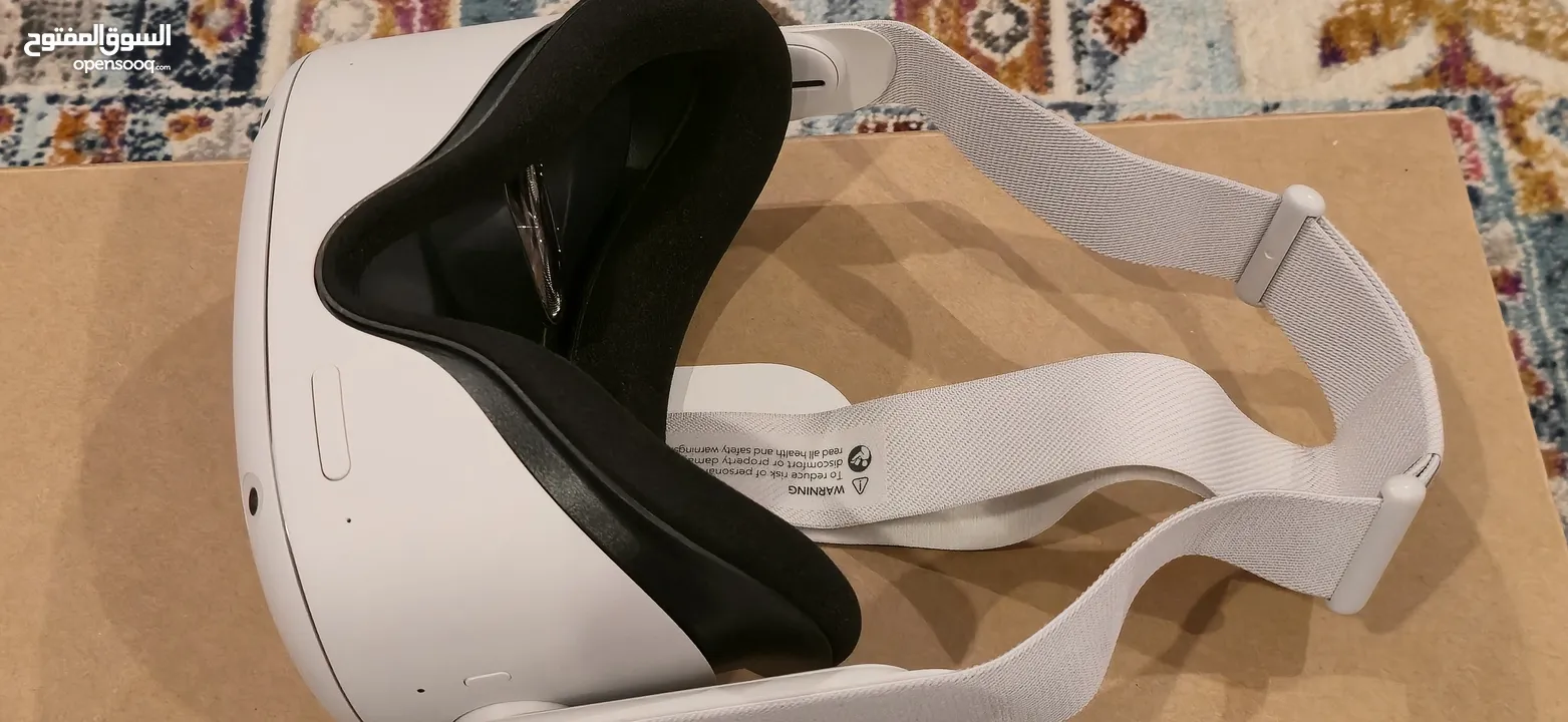 استخدام مرة واحدة مع كفالة اكسايت الغانم VR Meta quest 2 256GB