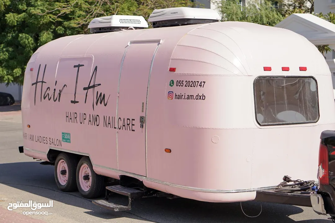 مقطورة صالون نسائي متحرك/ Ladies Salon Mobile Truck