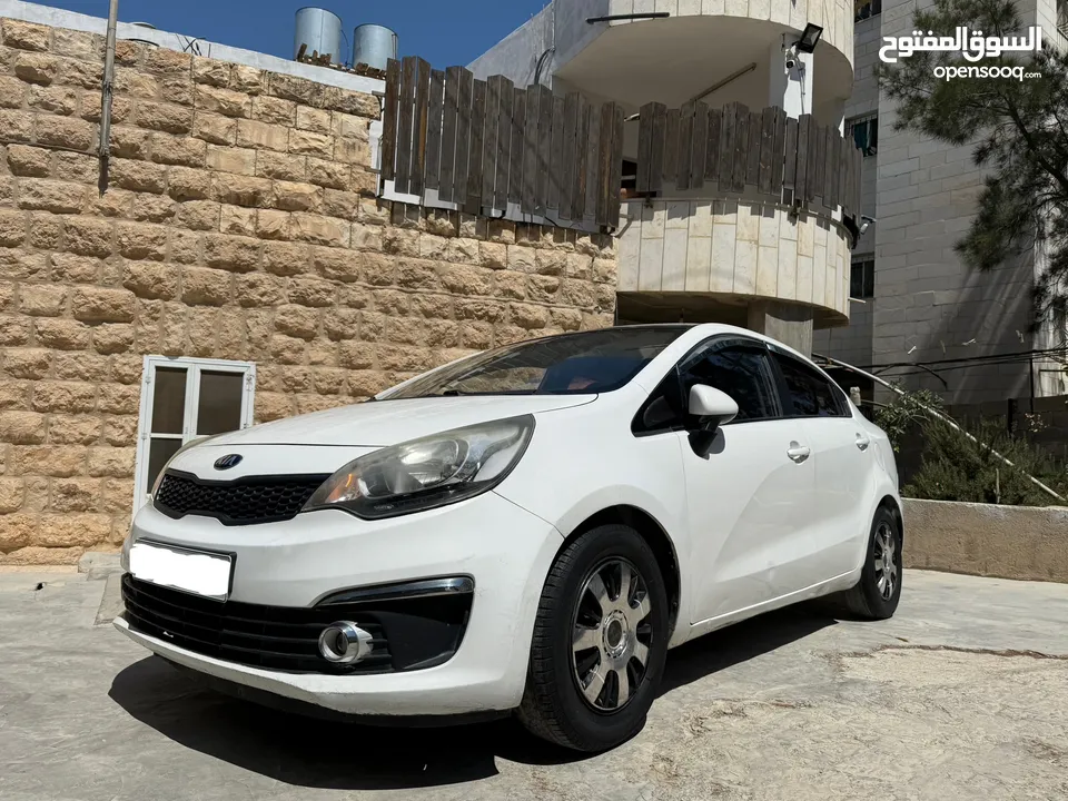 كيا ريوووو اتوماتيك 2016 فحص ولا ضربة