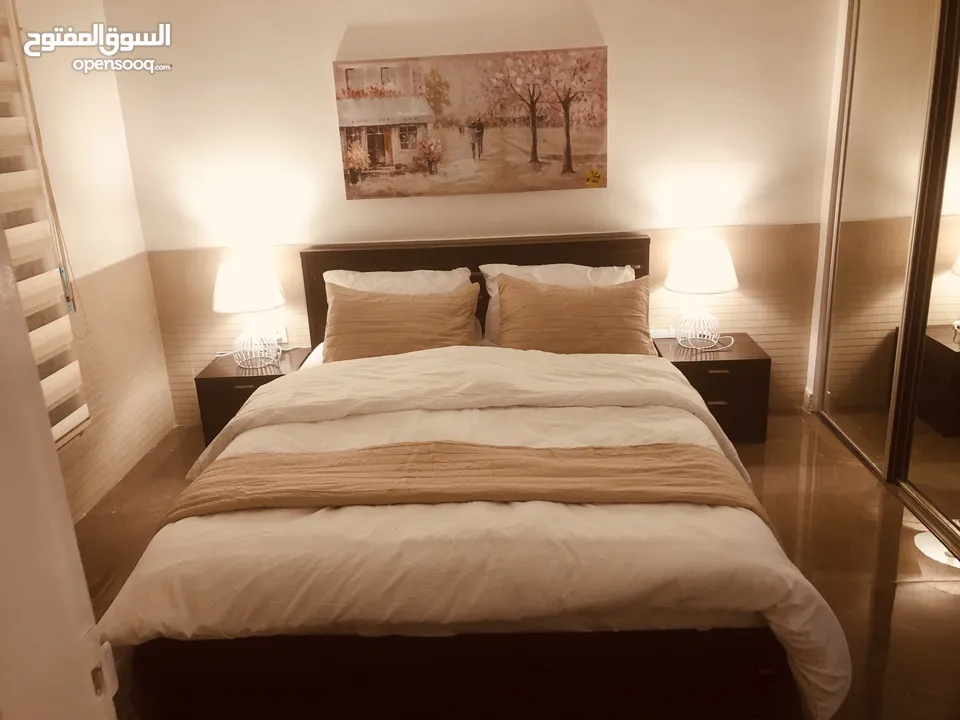 Direct from the owner Furnished one bedroom app شقه مفروشه للايجار الشهري من المالك